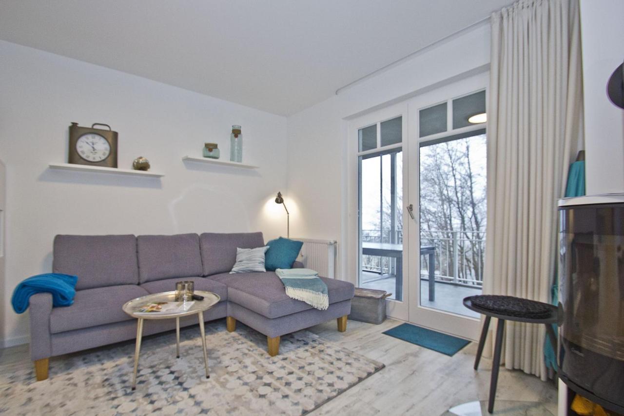 Ferienresidenz Zwei Bodden Fewo2-8 - Balkon, Sauna, Kamin Lietzow 外观 照片