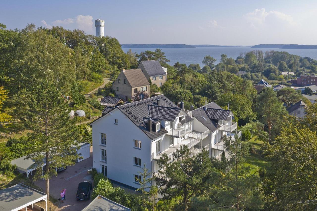 Ferienresidenz Zwei Bodden Fewo2-8 - Balkon, Sauna, Kamin Lietzow 外观 照片