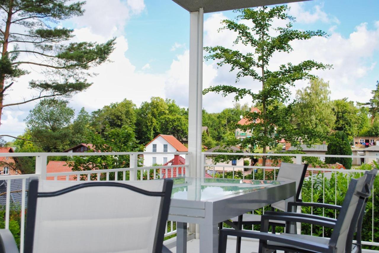 Ferienresidenz Zwei Bodden Fewo2-8 - Balkon, Sauna, Kamin Lietzow 外观 照片