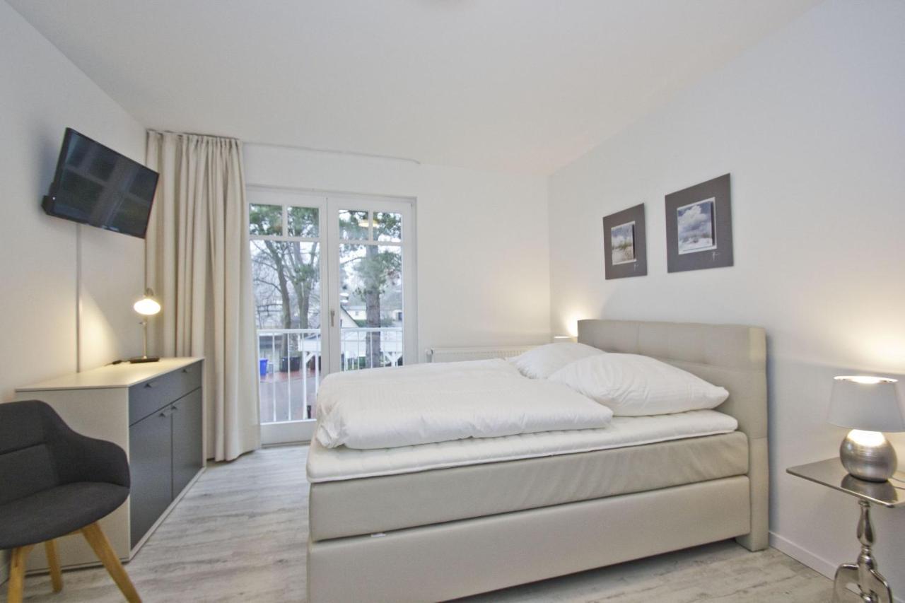 Ferienresidenz Zwei Bodden Fewo2-8 - Balkon, Sauna, Kamin Lietzow 外观 照片